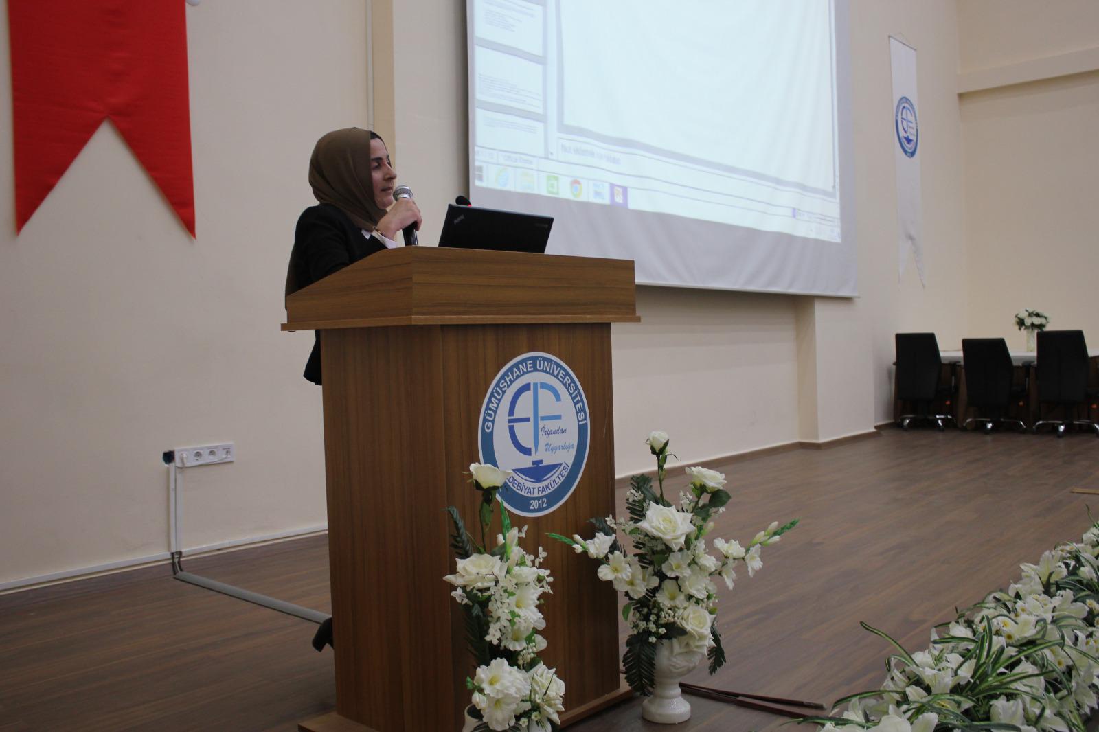 GÜ’de kadına yönelik şiddetle mücadelede farkındalık eğitimi verildi 1