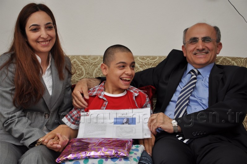 Engelli Öğrenciye Karnesi Evinde Verildi 5