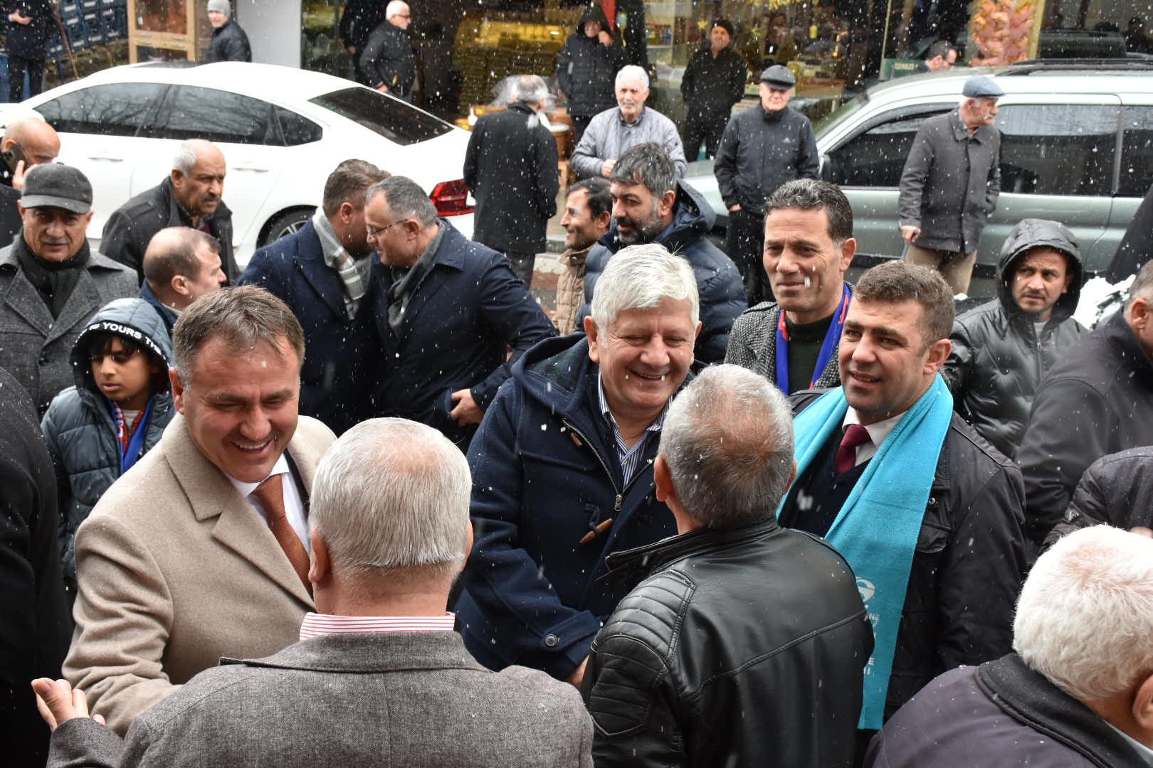 Rektör Aydın, Ercan Başkanla şehir turu yaptı 11