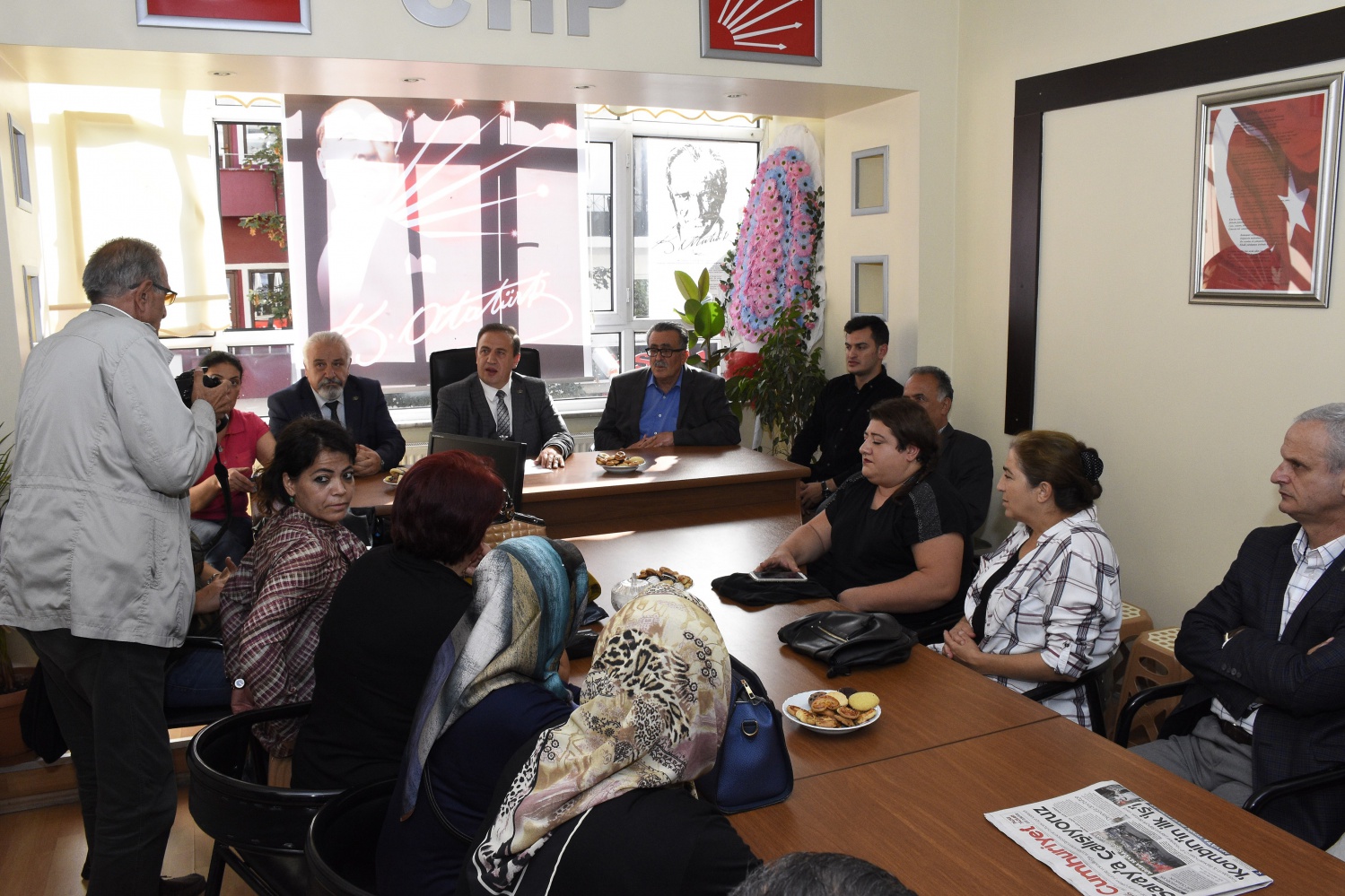 CHP’nin ilk aday adayı İl Başkanı Bedri Ağaç oldu 2