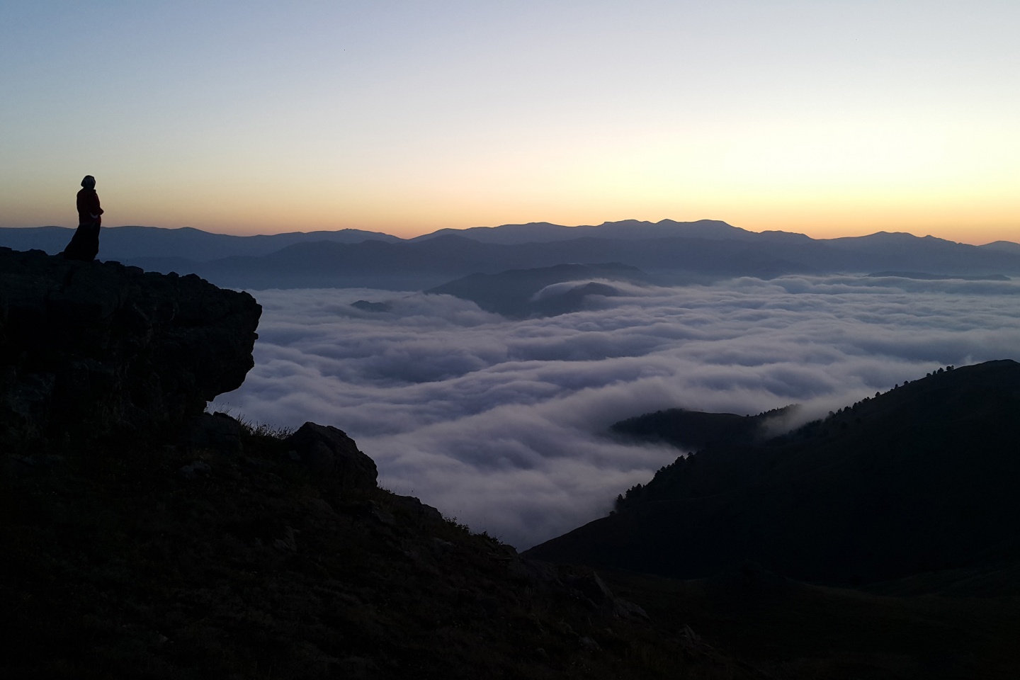 Gümüşhane'de gün doğumu böyle görüntülendi 2