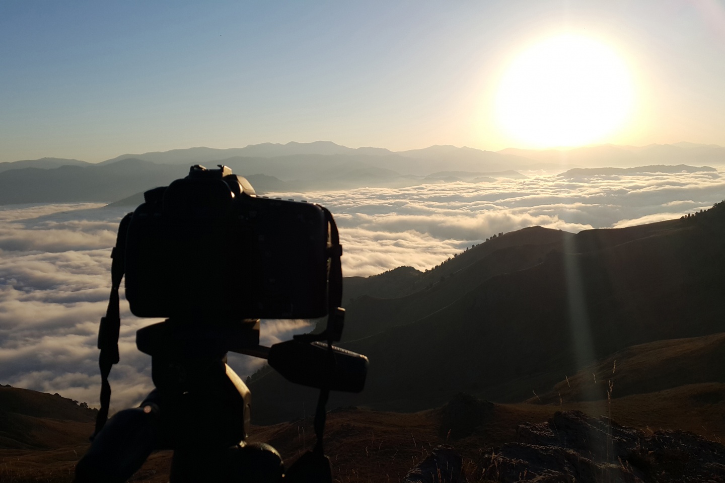 Gümüşhane'de gün doğumu böyle görüntülendi 3