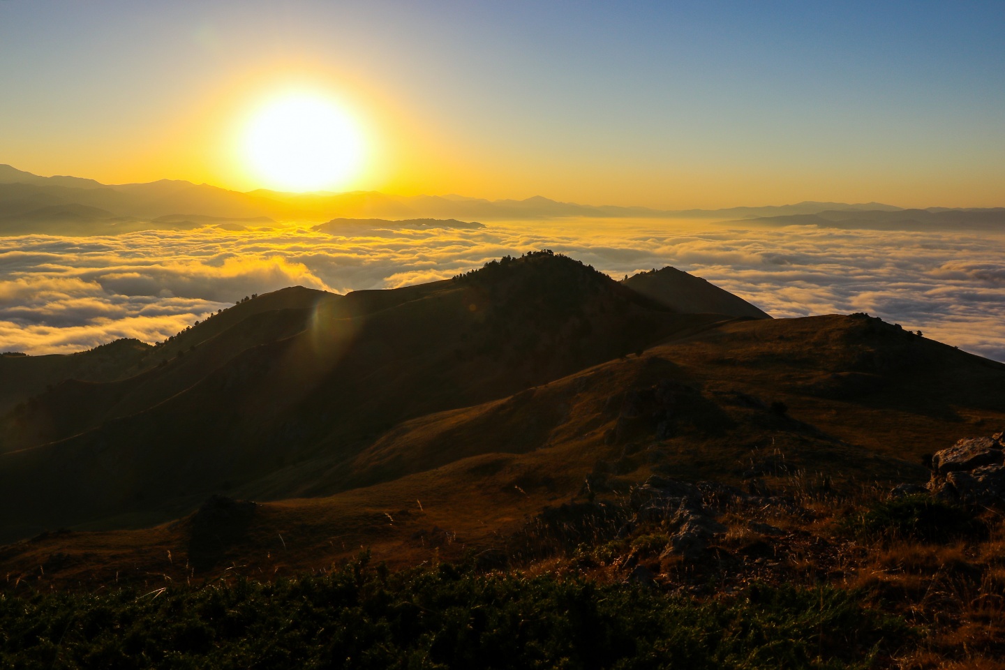 Gümüşhane'de gün doğumu böyle görüntülendi 4