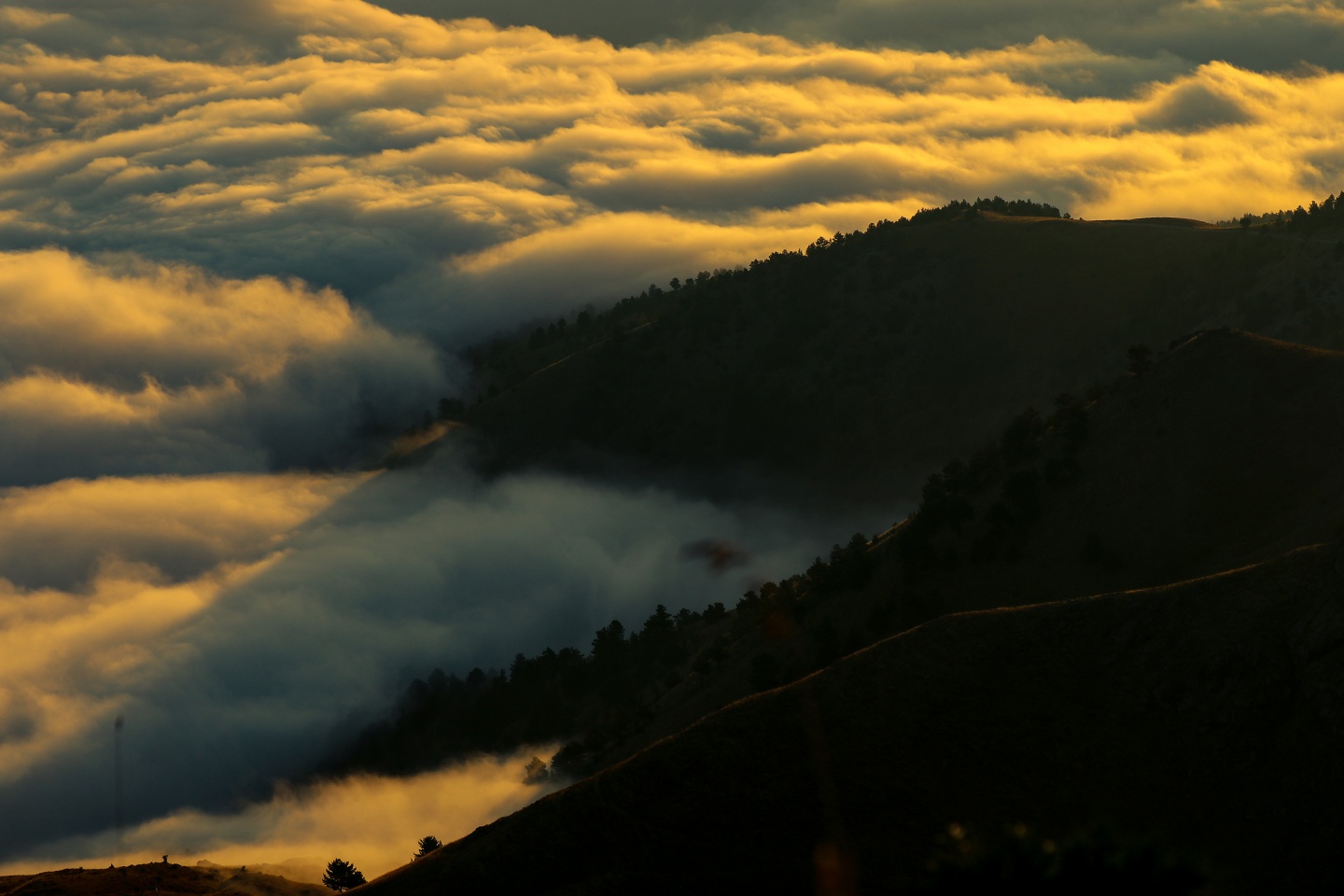 Gümüşhane'de gün doğumu böyle görüntülendi 7
