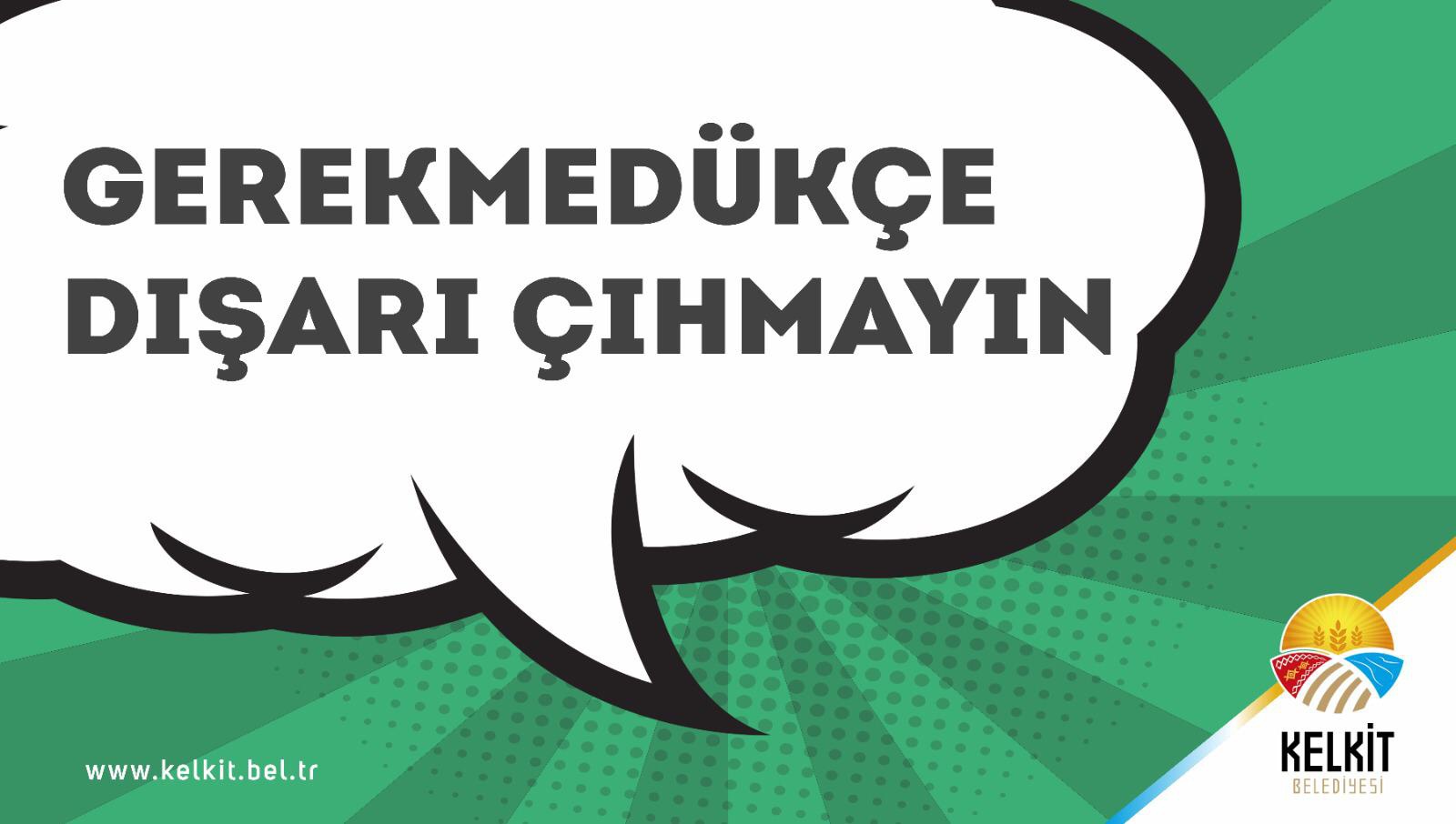 Kelkit Belediyesinden yöresel şive ile 'evde kal' çağrısı 8