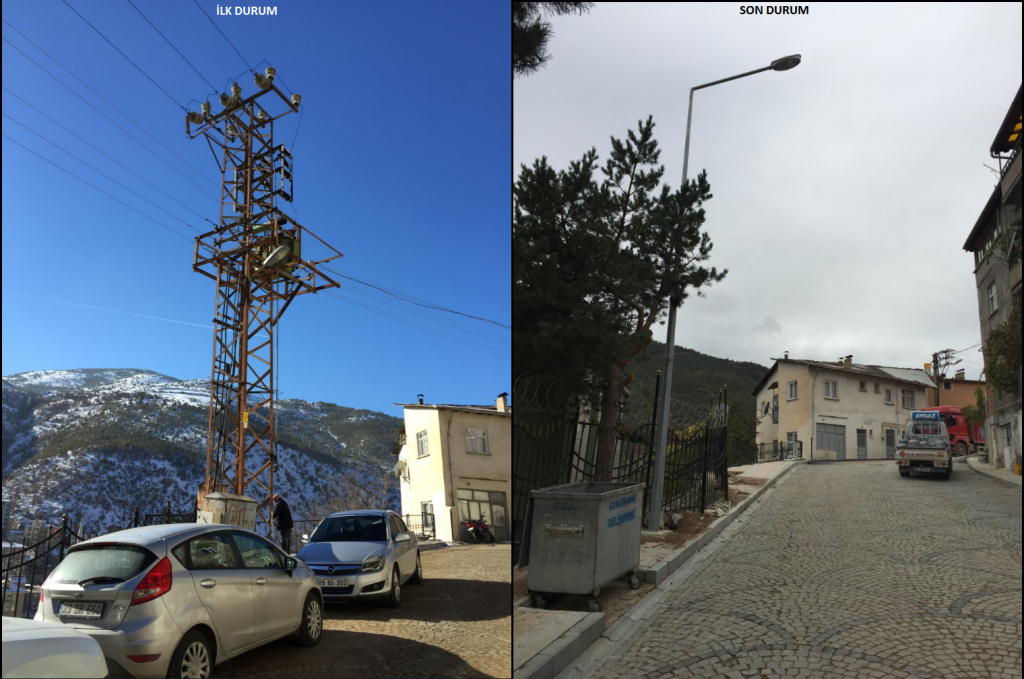 Elektrik hatları yer altına alınıyor 5