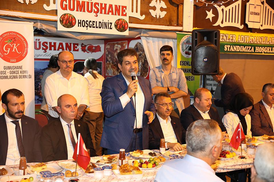 Gümüşhaneliler Esenler’de Cumhurbaşkanı Yardımcısı Fuat Oktay’ı ağırladı 4