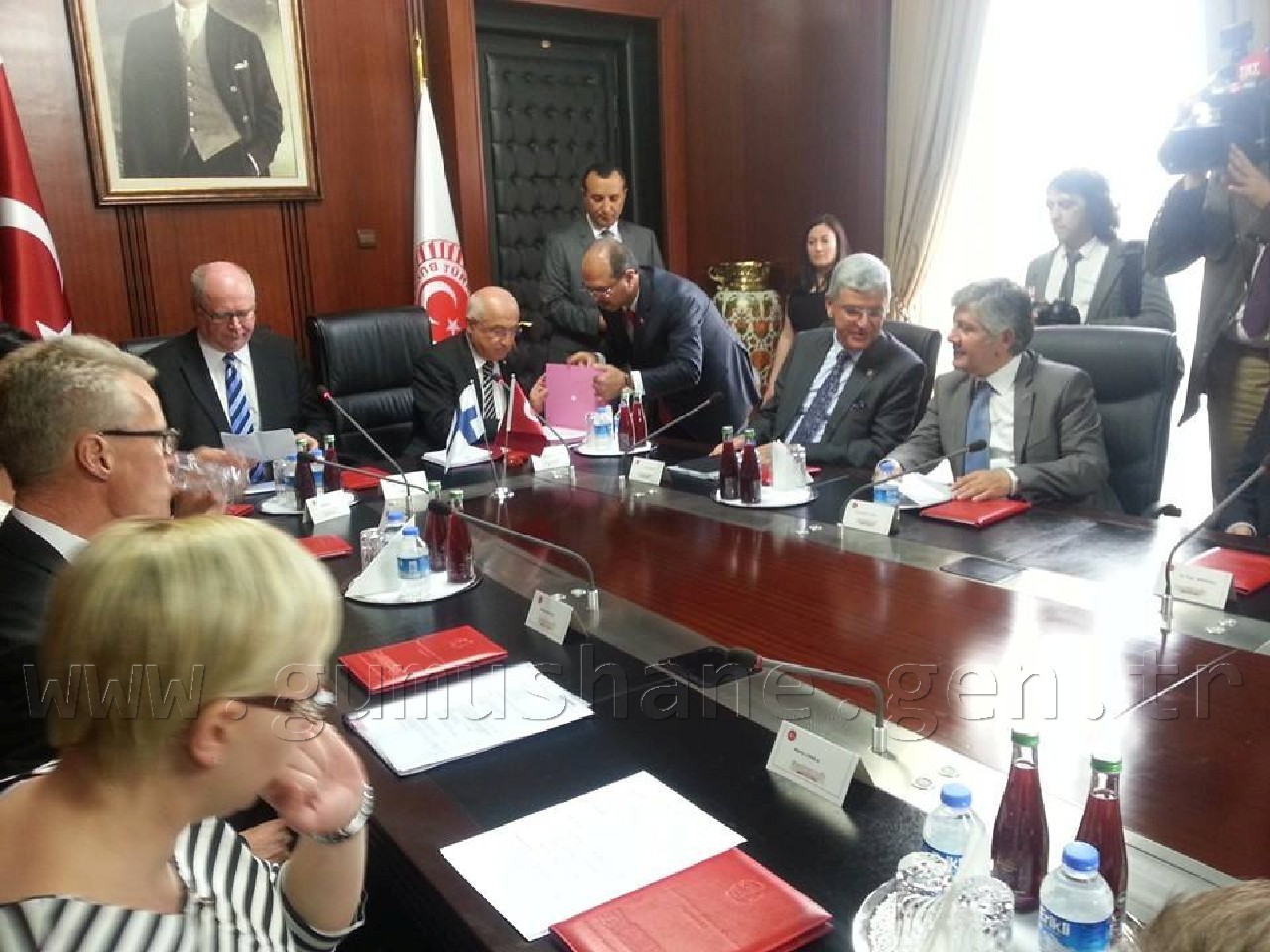 Milletvekili Aydın Finlandiya Parlamento Başkanı Ve Heyetini Ağırladı 2