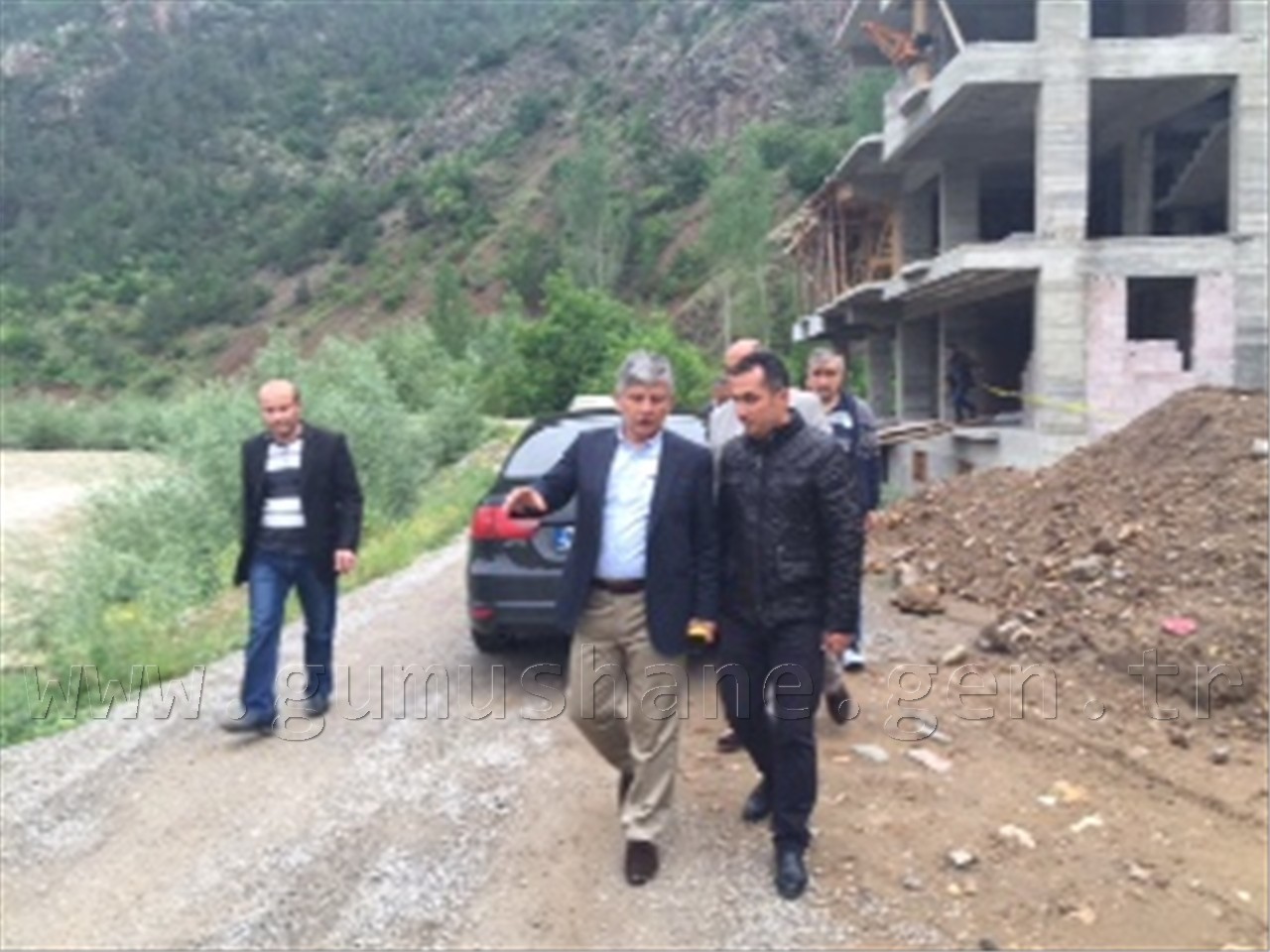 Torul’da heyelan 5