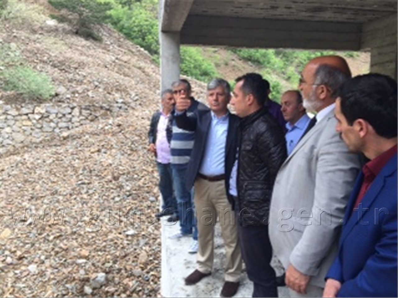 Torul’da heyelan 7