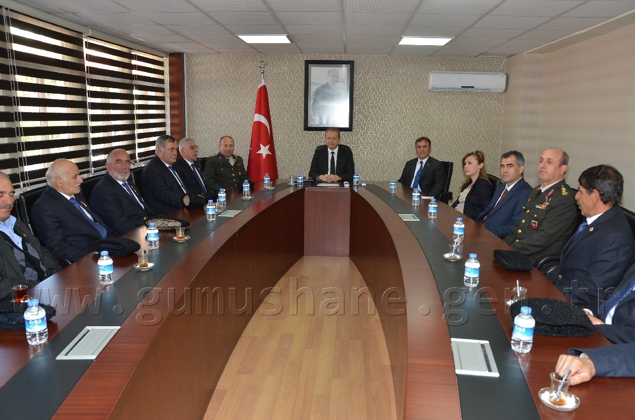 Gümüşhane'de Gaziler Günü Dolayısıyla Tören Düzenlendi 1