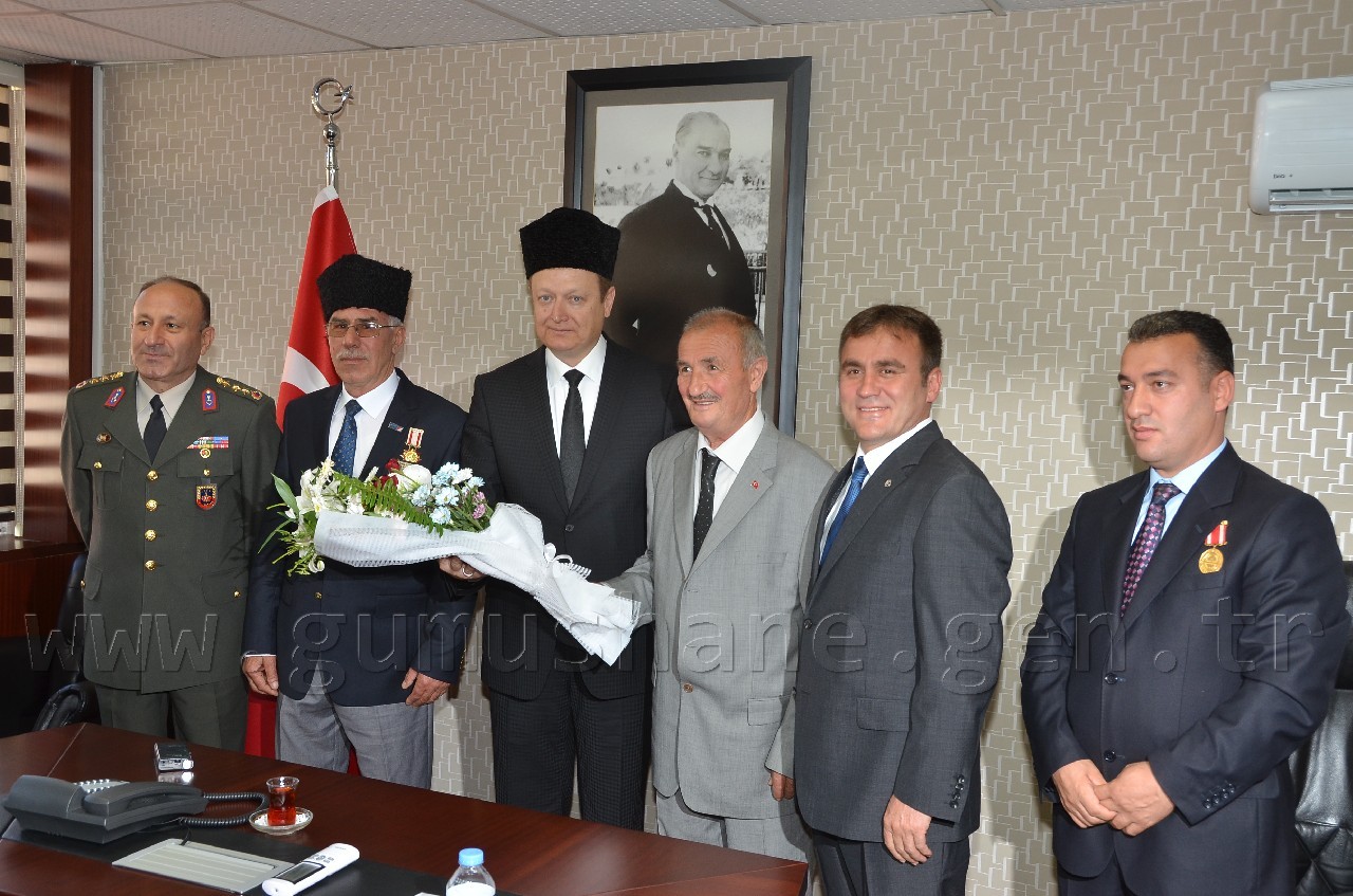 Gümüşhane'de Gaziler Günü Dolayısıyla Tören Düzenlendi 2