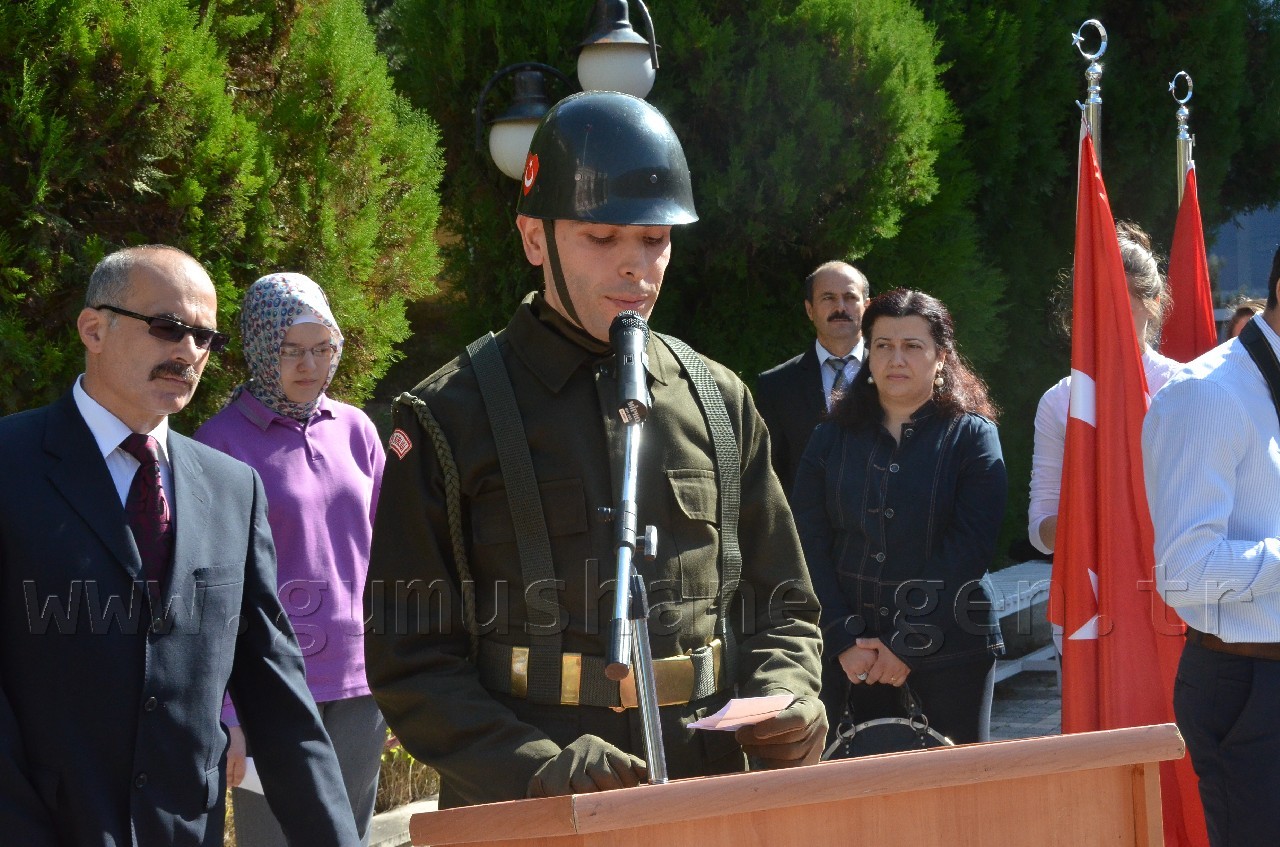 Gümüşhane'de Gaziler Günü Dolayısıyla Tören Düzenlendi 7