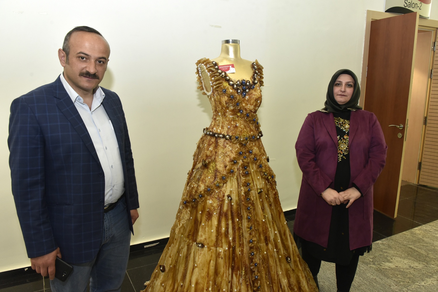 Bu gelinliğin başka bir benzeri yok 4