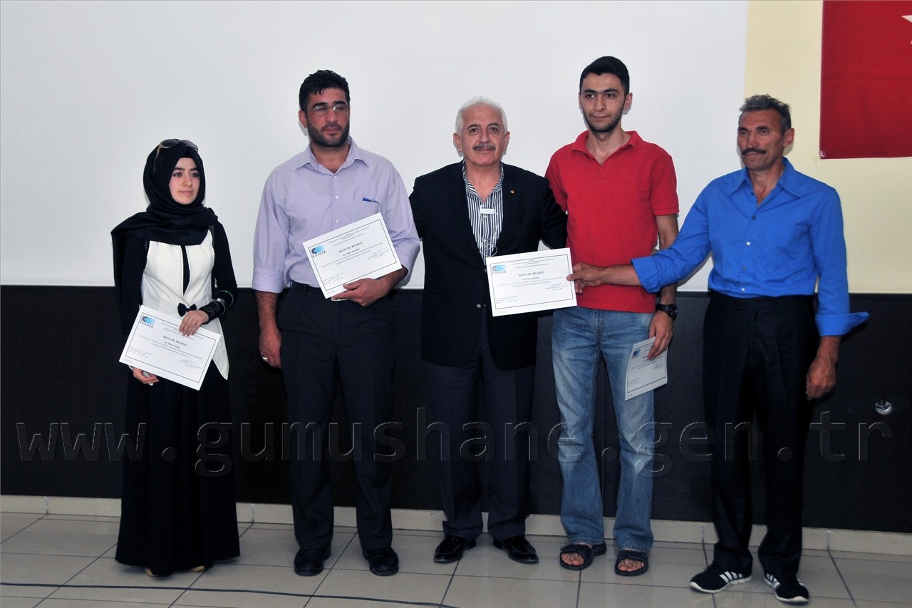 Gümüşhane'de 120 Girişimci Sertifika Sahibi Oldu 1