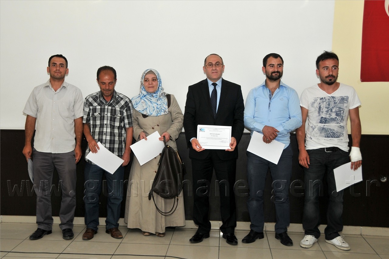 Gümüşhane'de 120 Girişimci Sertifika Sahibi Oldu 12