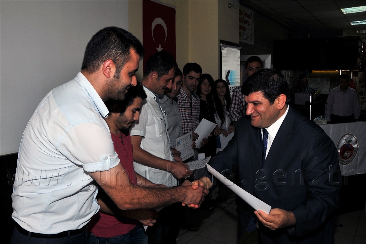 Gümüşhane'de 120 Girişimci Sertifika Sahibi Oldu 7