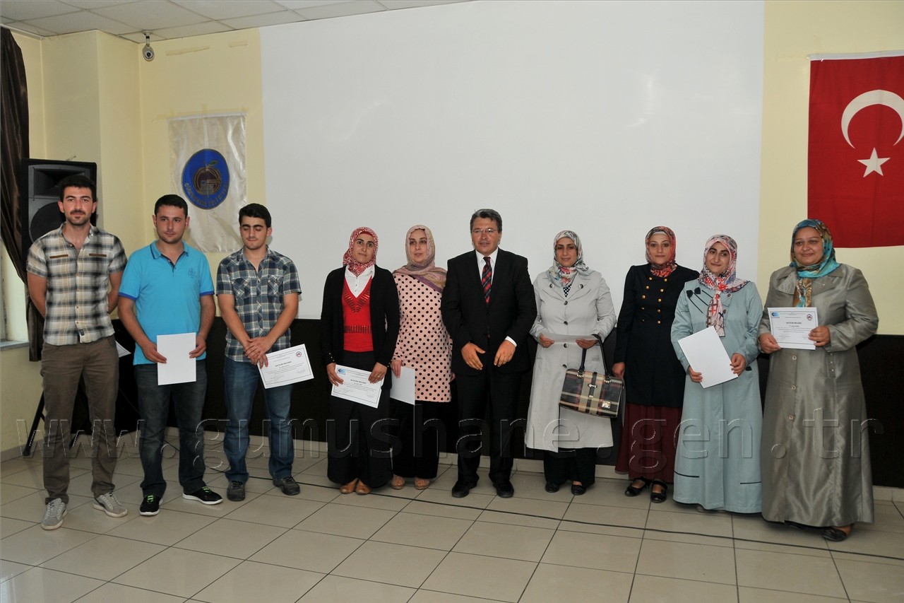 Gümüşhane'de 120 Girişimci Sertifika Sahibi Oldu 9