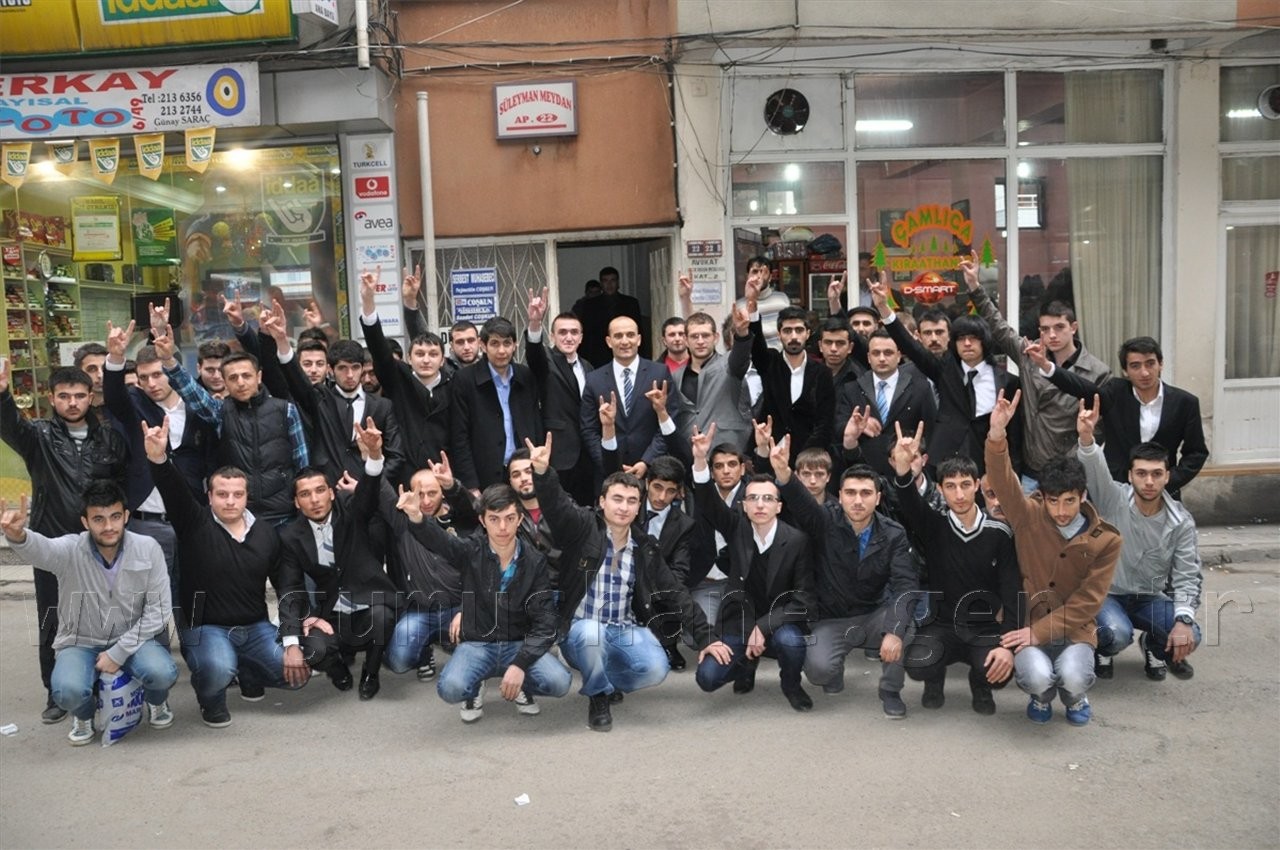 Ülkü Ocakları Genel Başkanı Kılavuz Gümüşhane'de  1