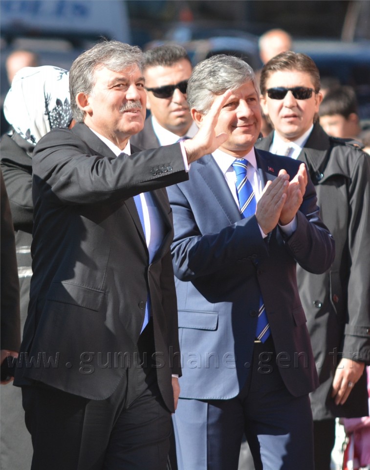 Cumhurbaşkanı Gül, Gümüşhane'de 1