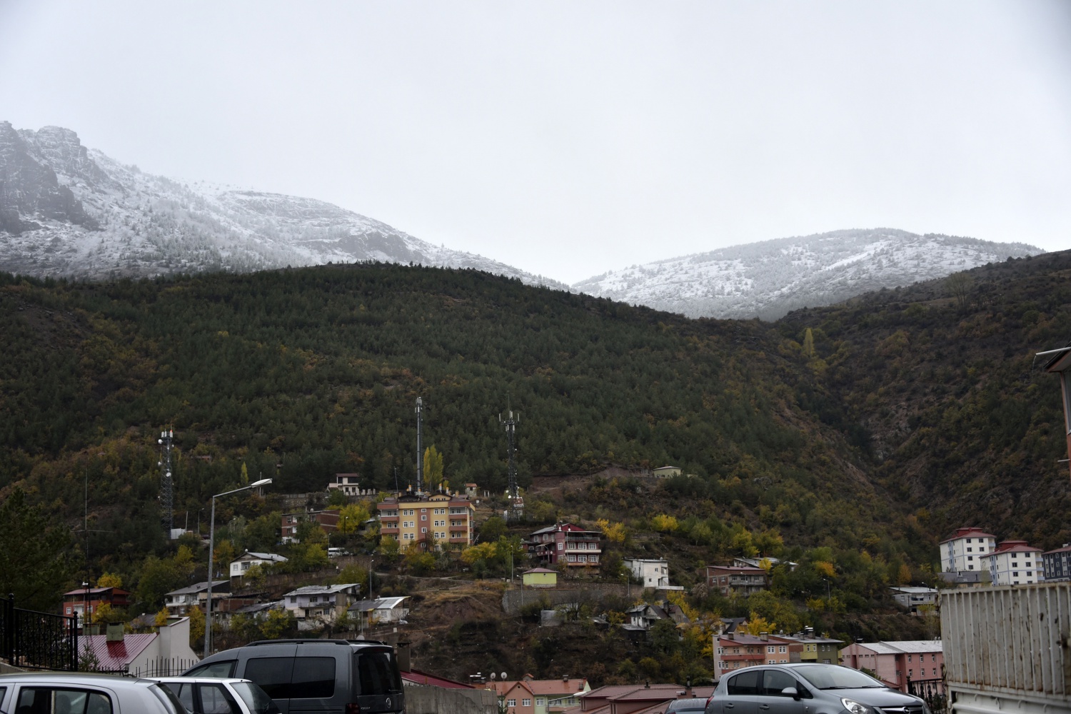 Gümüşhane’nin yüksekleri beyaza büründü 11