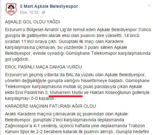 Futbol’da yeni skandal! Listede Muharrem, sahada Alperen 1