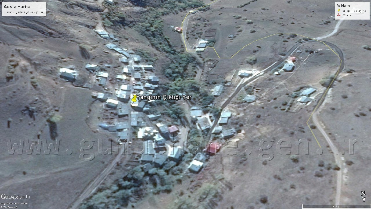 Pehlivantaş Köyünde ki Yangın 1
