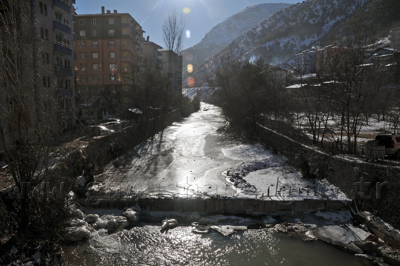 Harşit Çayı Buz Tuttu 2