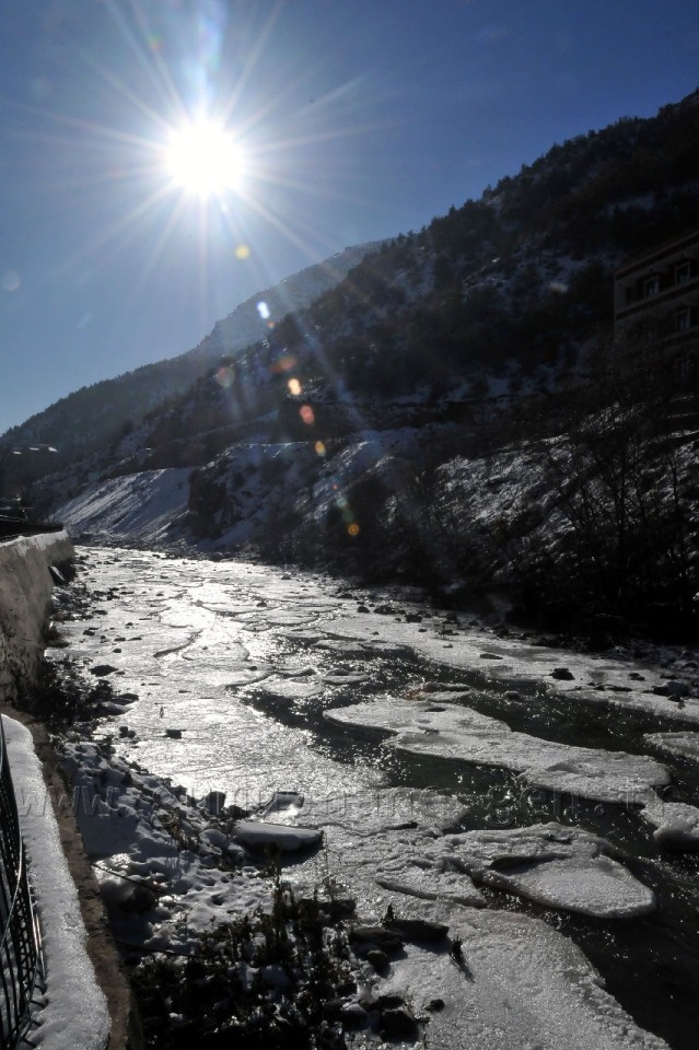 Harşit Çayı Buz Tuttu 5