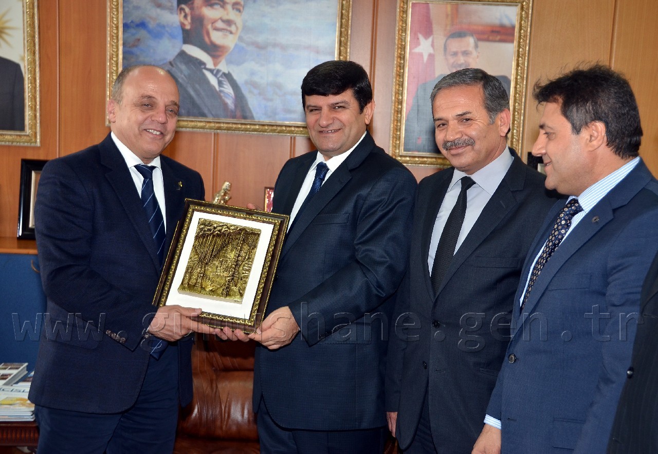 HİS Federasyonu Başkanı Erdal Zorba Vali Yusuf Mayda'yı Ziyaret Etti 1