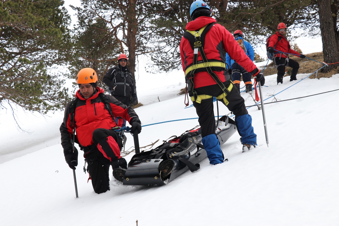 AFAD ekiplerinden Zigana'da nefes kesen tatbikat 37