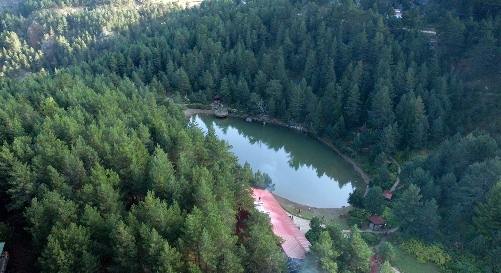 Sonbahar güzelliklerini havadan görüntülediler 13