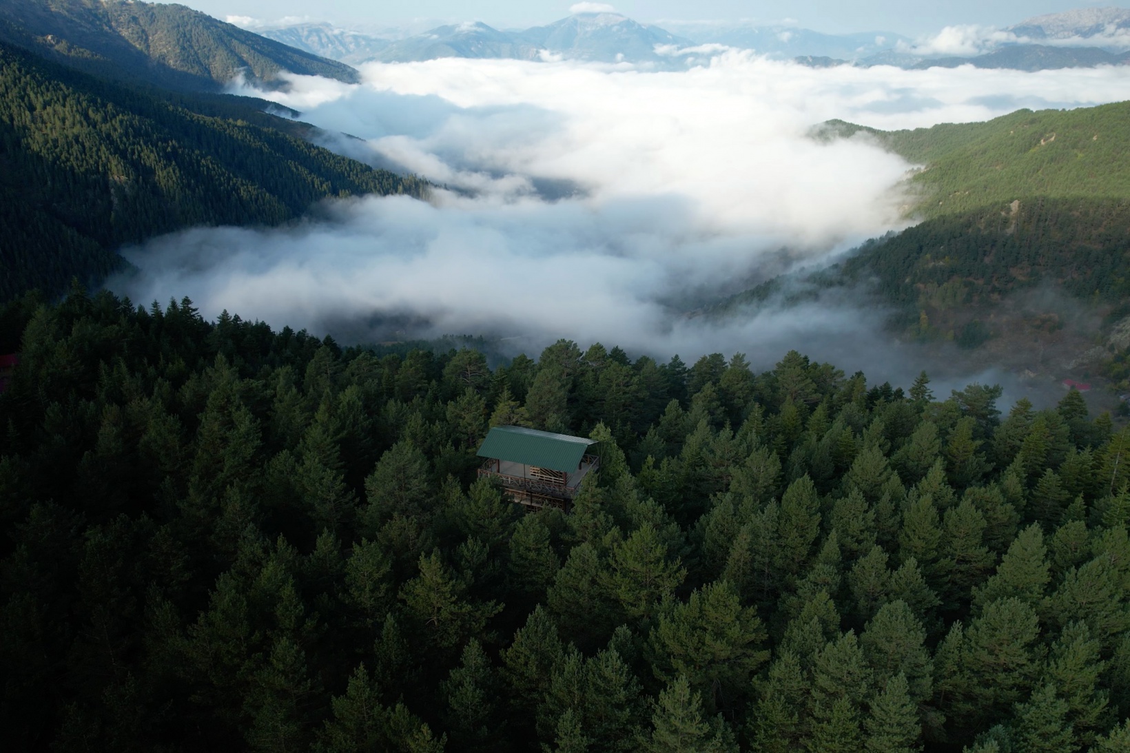 Sonbahar güzelliklerini havadan görüntülediler 11