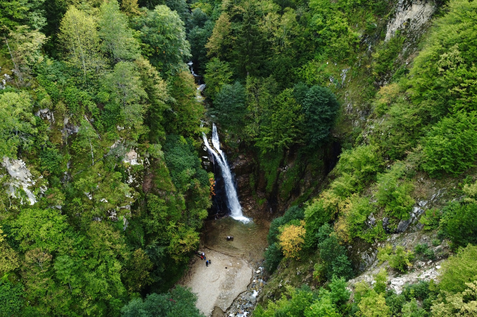 Sonbahar güzelliklerini havadan görüntülediler 3