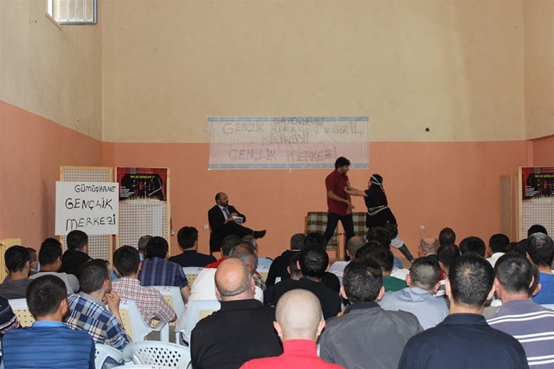 Gümüşhaneli Gençlerden Cezaevinde Tiyatro 4
