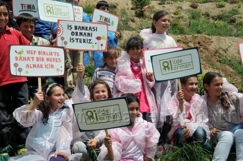 İş Bankası'nın 68.Ormanı Gümüşhane'de 8