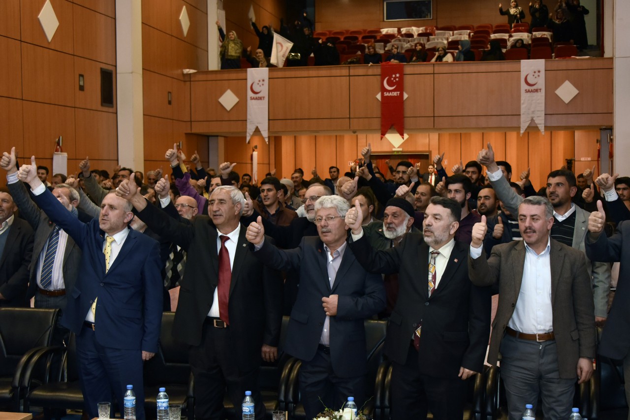 SP Genel Başkanı Kamalak Gümüşhane'de 1