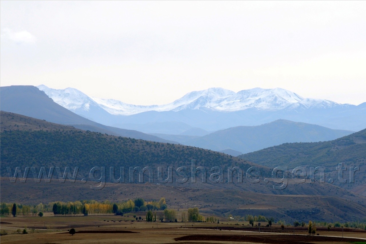 Gümüşhane'nin Yüksek Zirveleri Karla Tanıştı 2