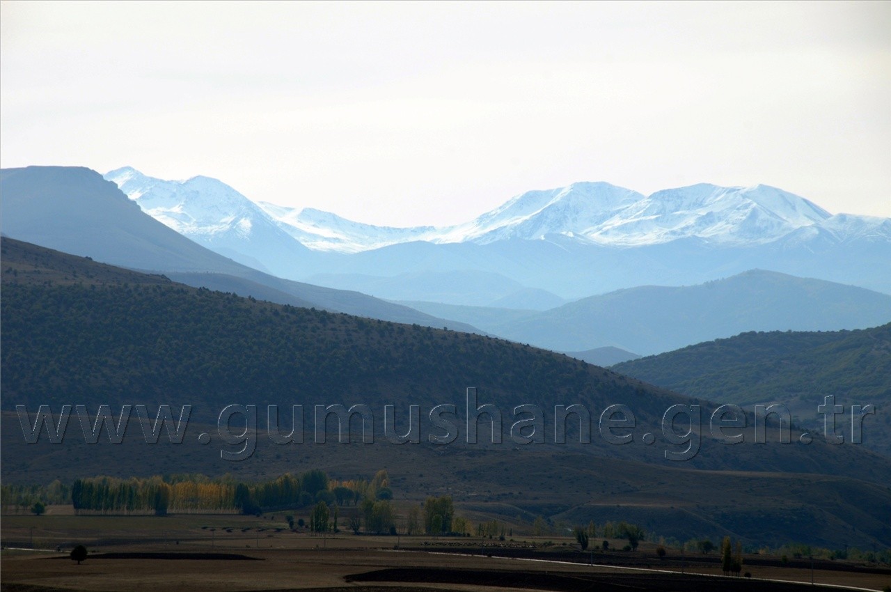 Gümüşhane'nin Yüksek Zirveleri Karla Tanıştı 4