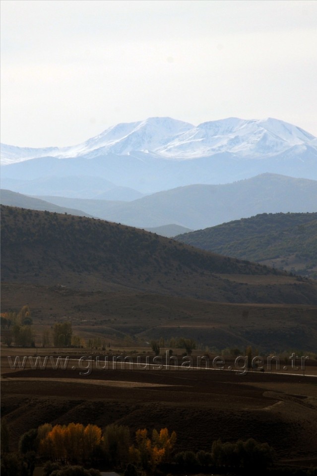 Gümüşhane'nin Yüksek Zirveleri Karla Tanıştı 5