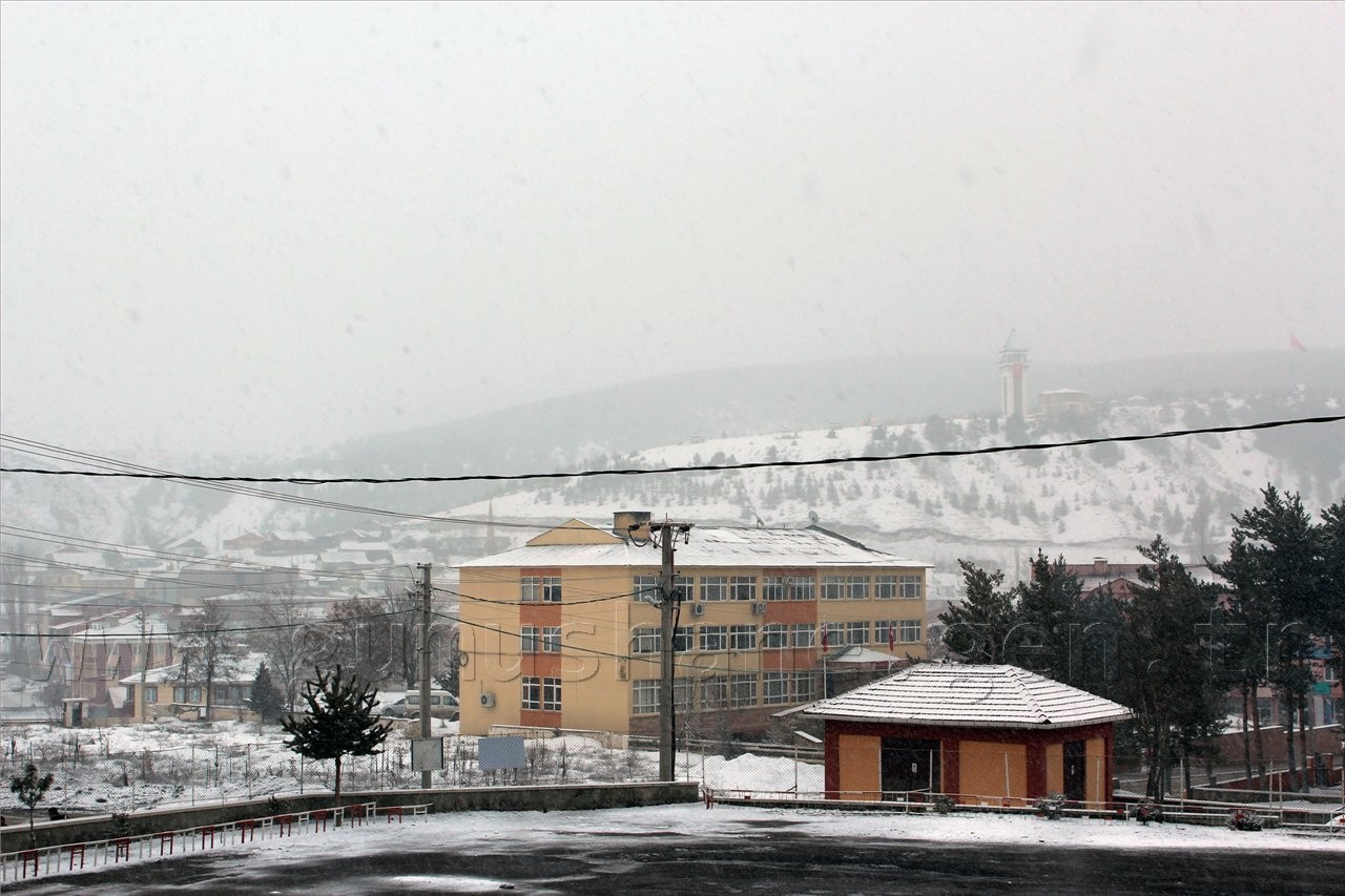 Şiran'da Kar Yağışı 1