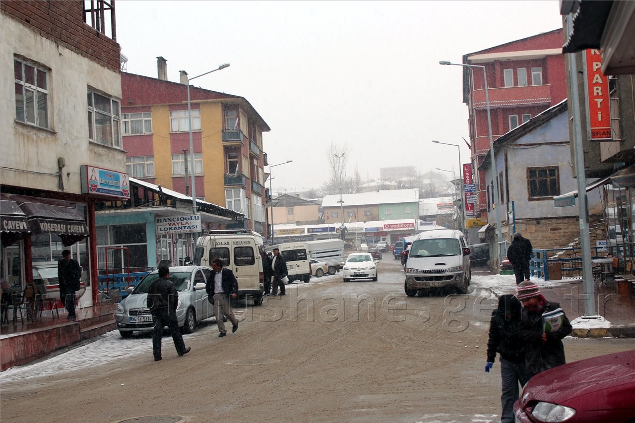 Şiran'da Kar Yağışı 3