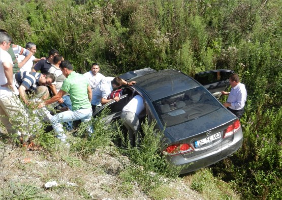 Şiran Kaymakamı Kaza Yaptı 2