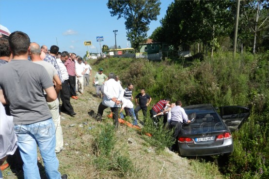 Şiran Kaymakamı Kaza Yaptı 4