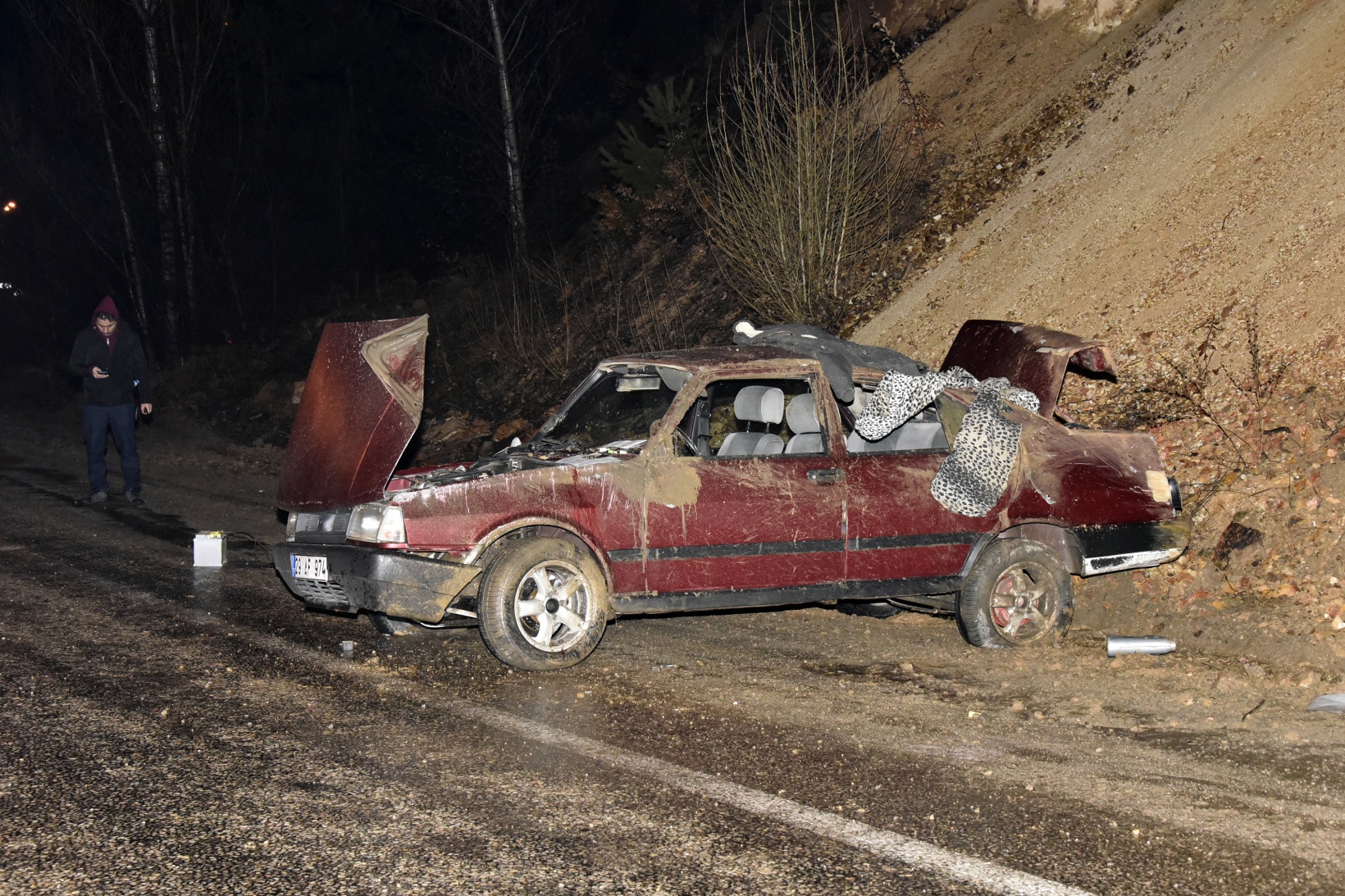 Gümüşhane’de bir garip kaza 6