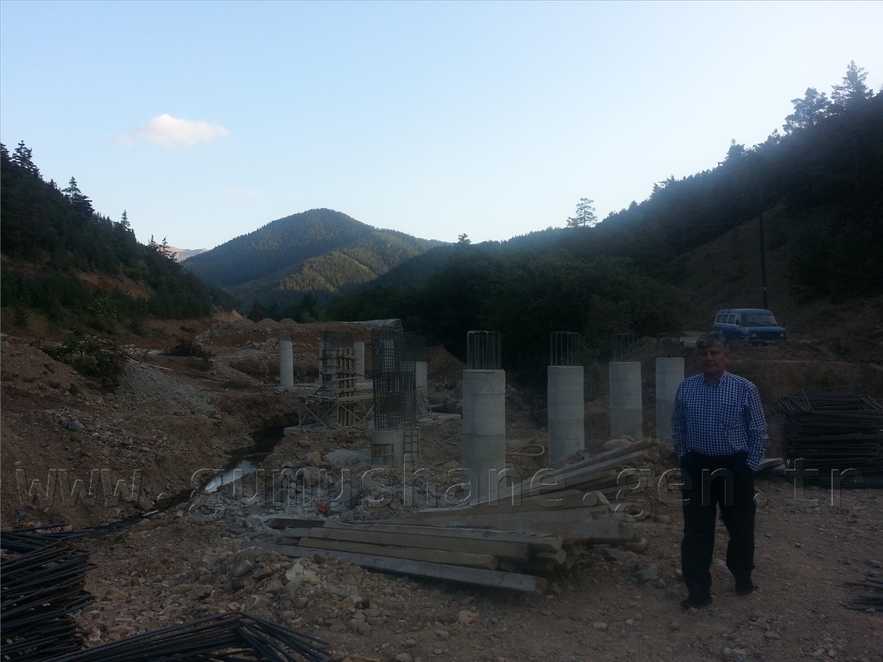 Milletvekili Aydın İkisu-Şiran Yolunda İncelemelerde Bulundu 2