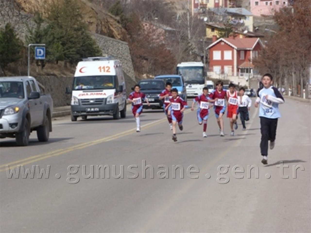 Gümüşhane'de Kurtuluş Yol Koşusu Yapıldı 3