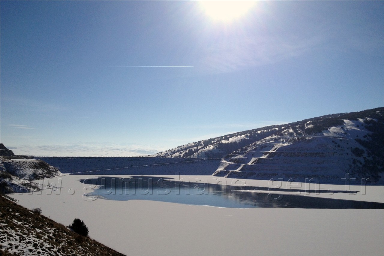 Köse Barajı Buz Tuttu 2