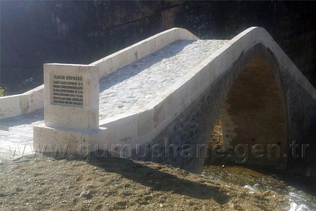 Gümüşhane'de Tarihi Köprüler Onarılıyor 1