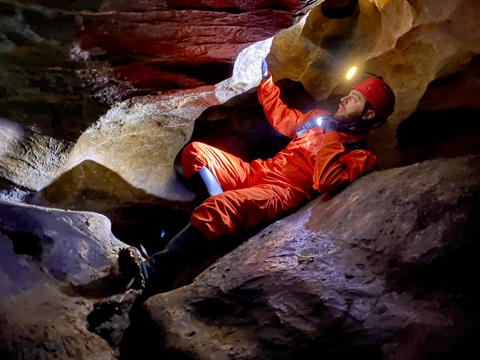 Gümüşhane mağaralarını kayıt altına alıyorlar 8